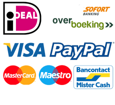 Betalings mogelijkheden, betaal simpel met Ideal en of Paypal