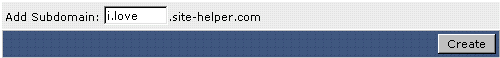 subdomein directadmin