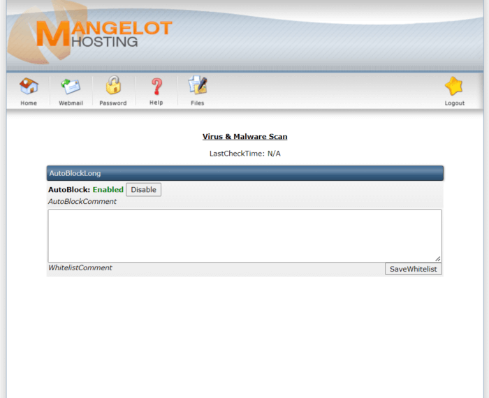 Site scanner voor Malware en virussen
