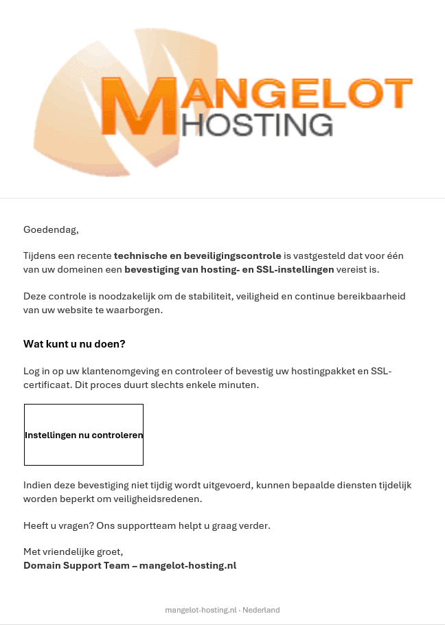 Phishing emails